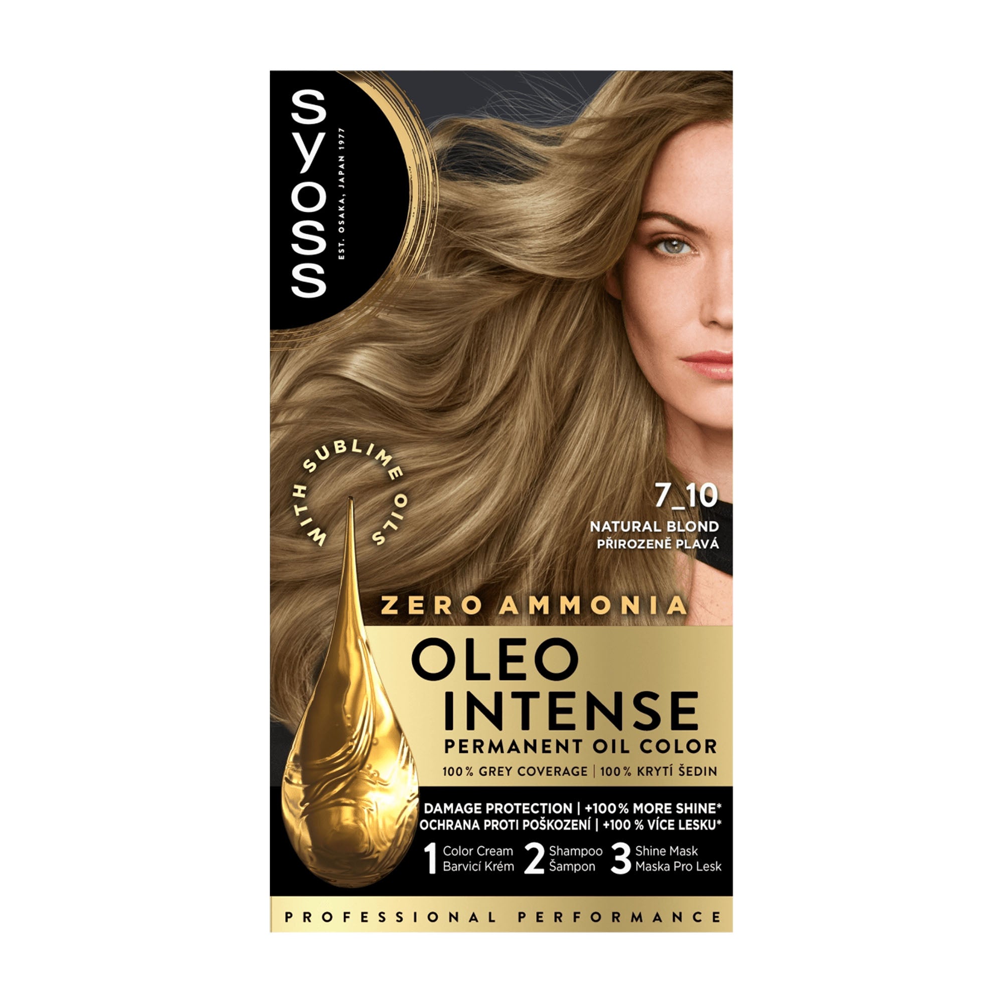 syoss OLEO INTENSE Permanent Oil Color 7_10 Natural Blonde