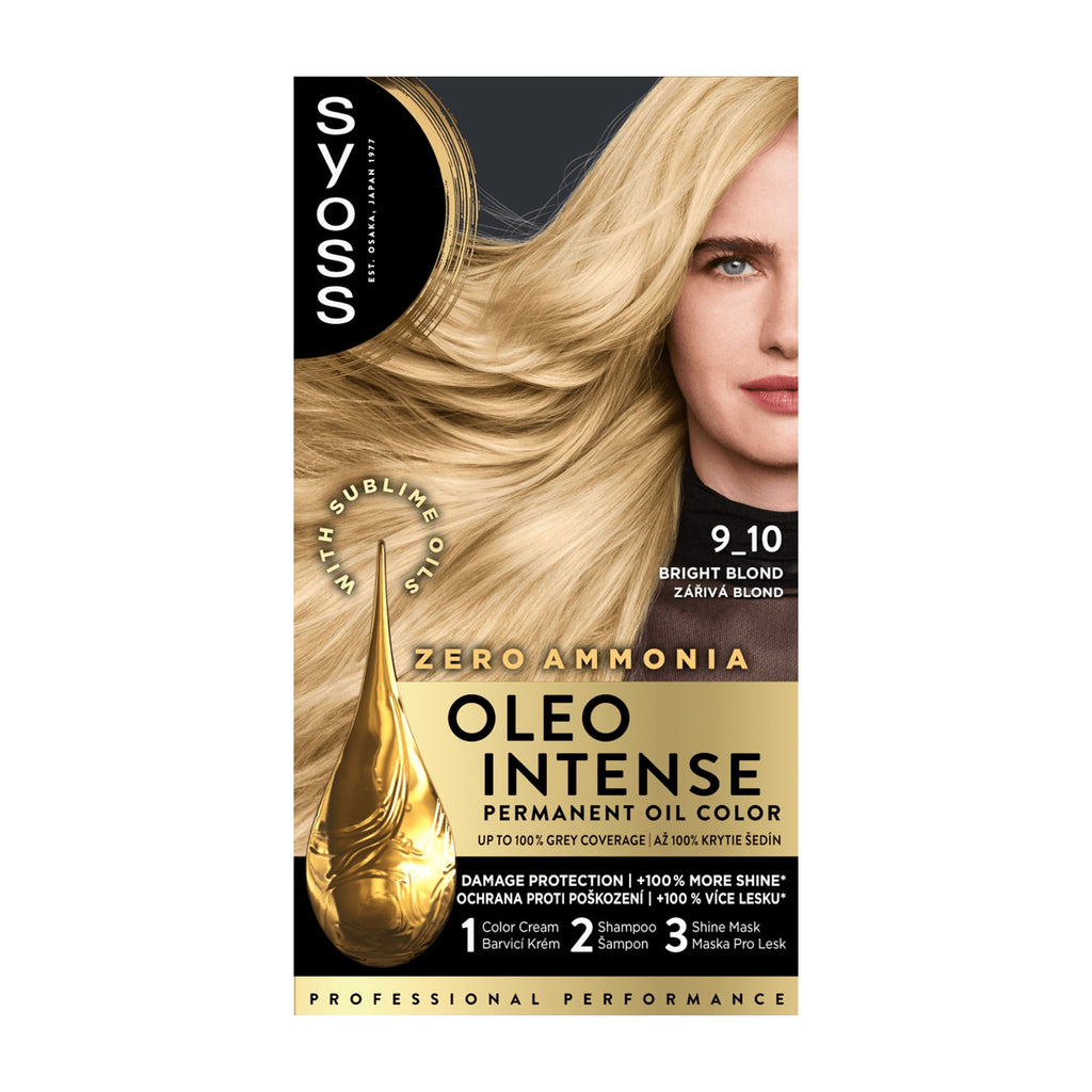 syoss OLEO INTENSE Permanent Oil Color 9_10 Bright Blonde