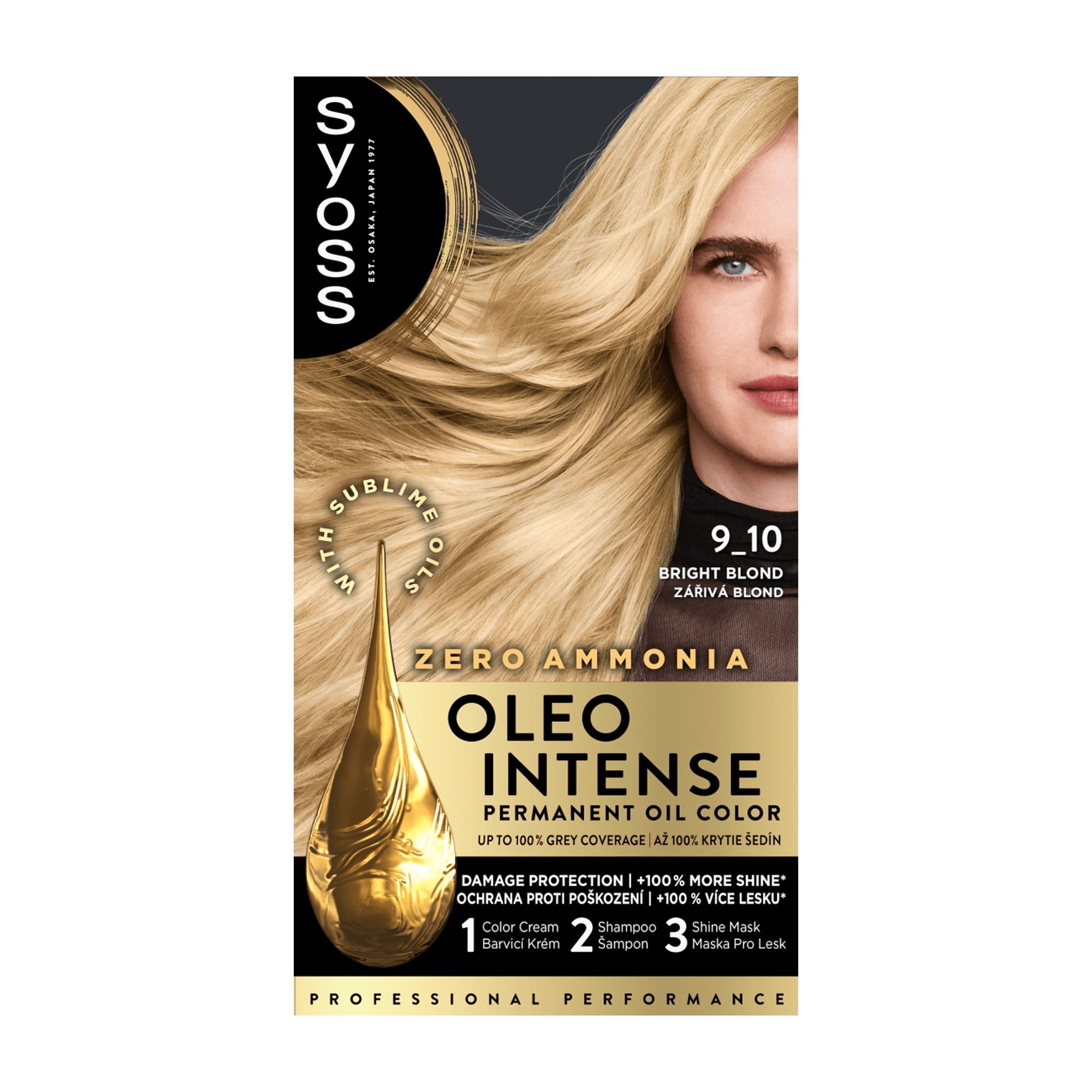 syoss OLEO INTENSE Haarfarbe 9-10 Hellblond