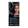 Syoss 3_59 Cool Dark Brown permanent hair dye packaging with a model and product details on a white background