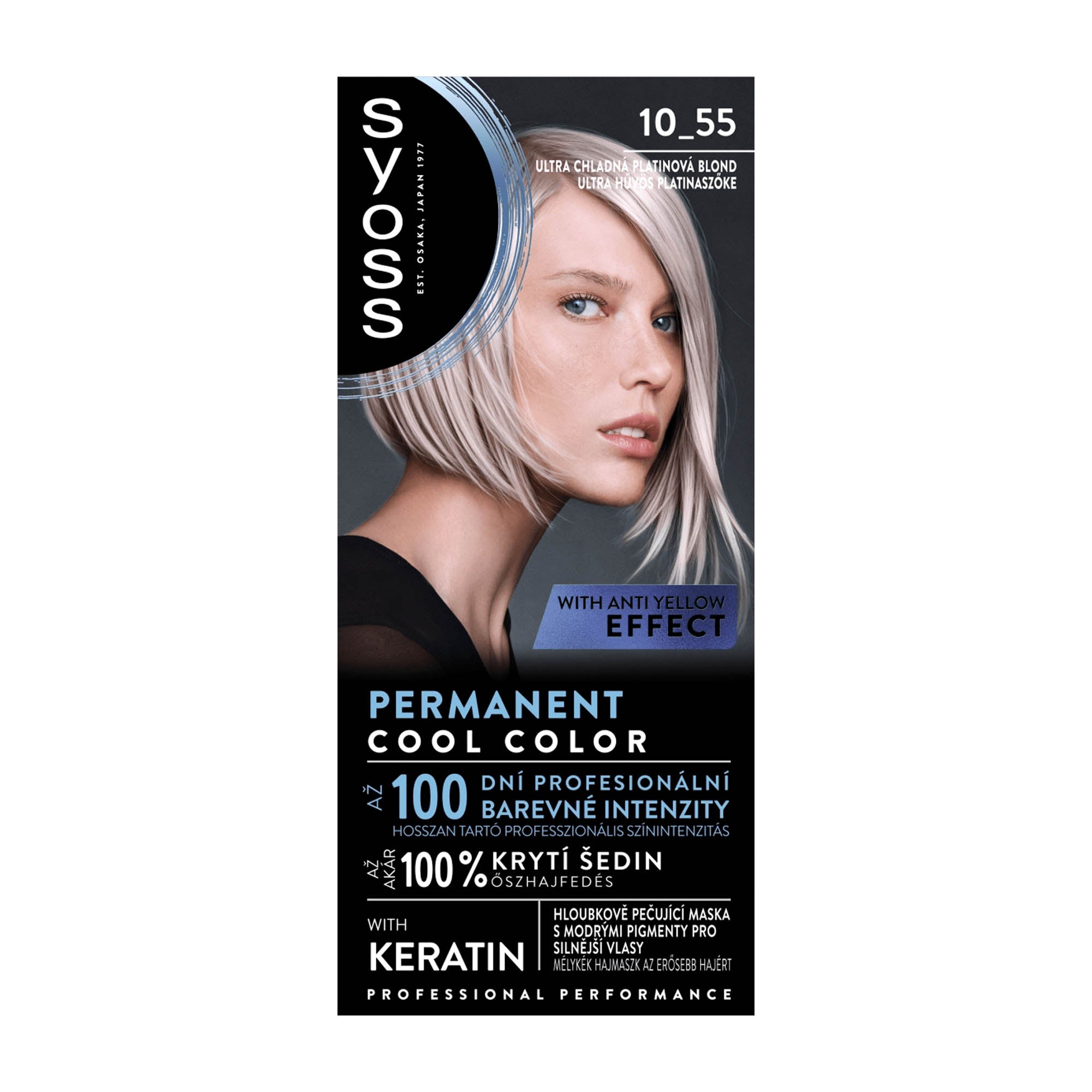 Syoss Professional 10_55 Blond Ultra Platine Coloration permanente