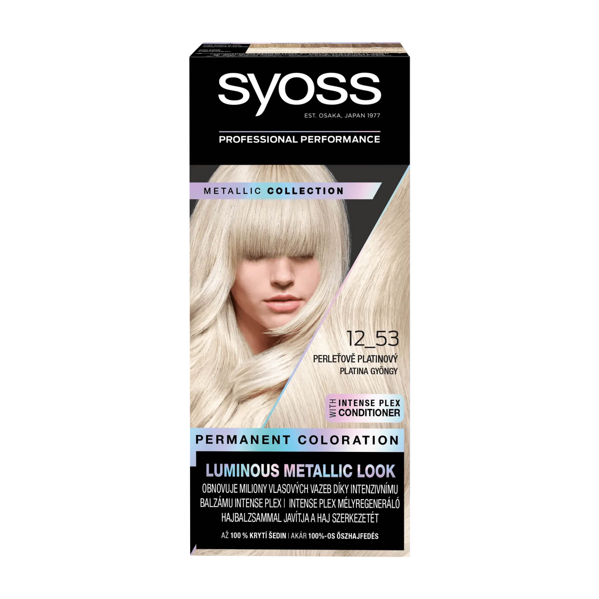 Syoss Professional 12_53 Pearl Platinum Coloration permanente