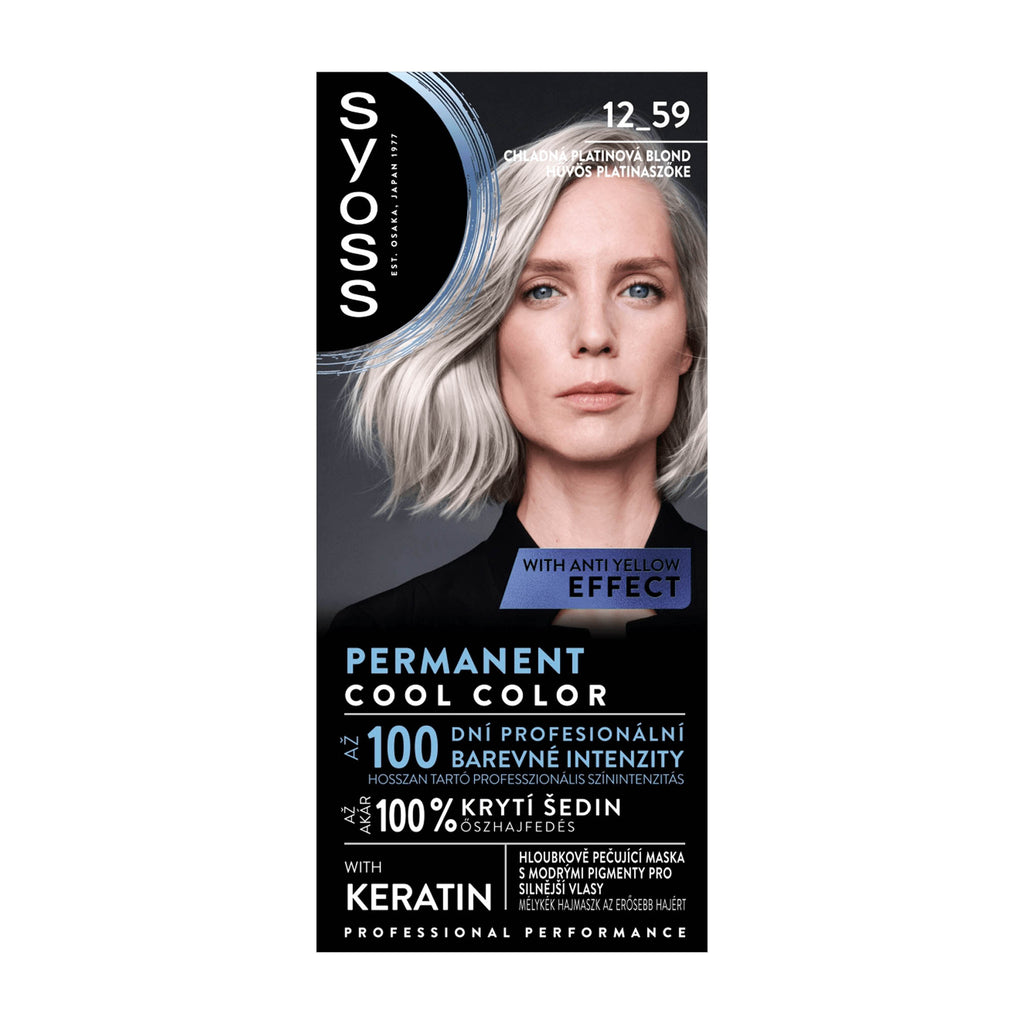 Syoss Professional 12_59 Cool Platinum Blonde permanent color