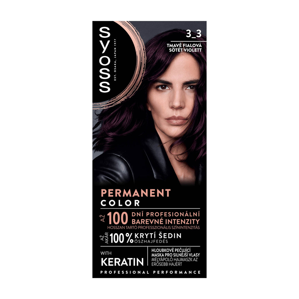 Syoss Professional 3_3 Dark Violet permanent color