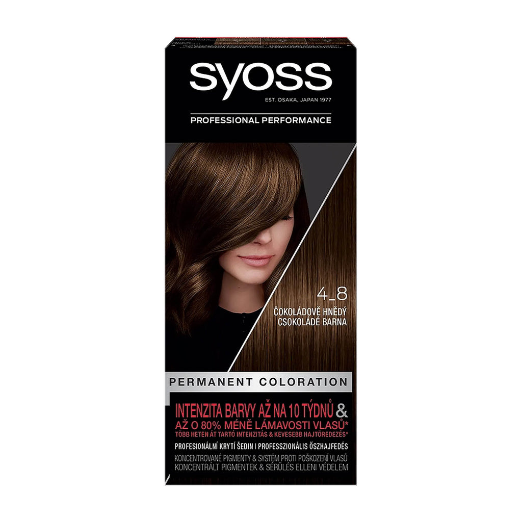 Syoss Professional 4_8 Schokobraun permanente Color