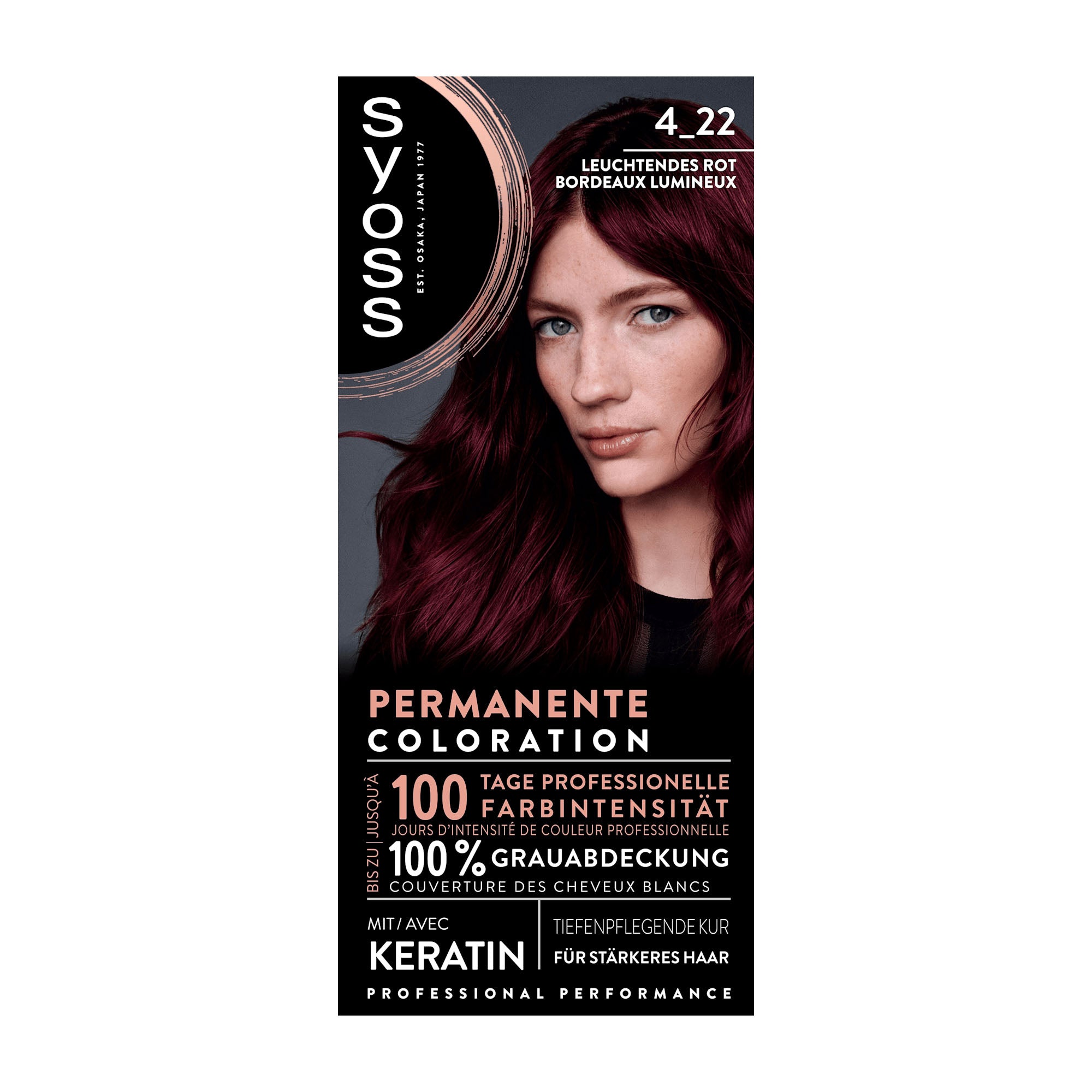 Syoss Professional 4_22 Bright Red permanent color