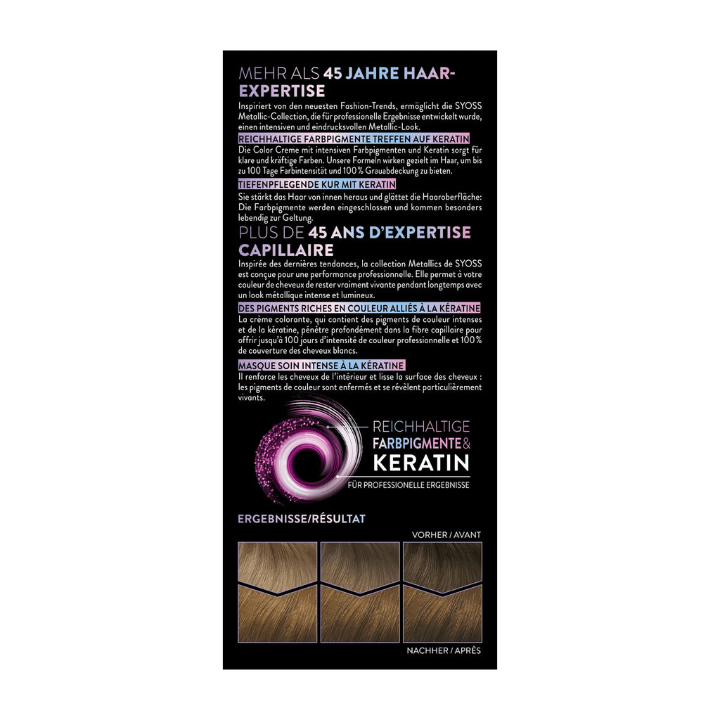 Syoss Professional 6_61 Caramel Gold permanent color