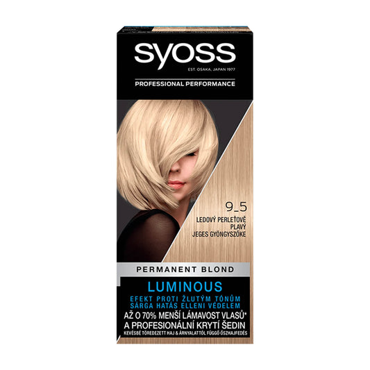 Syoss Professional 9_5 Icy Pearl Blonde permanente Coloration