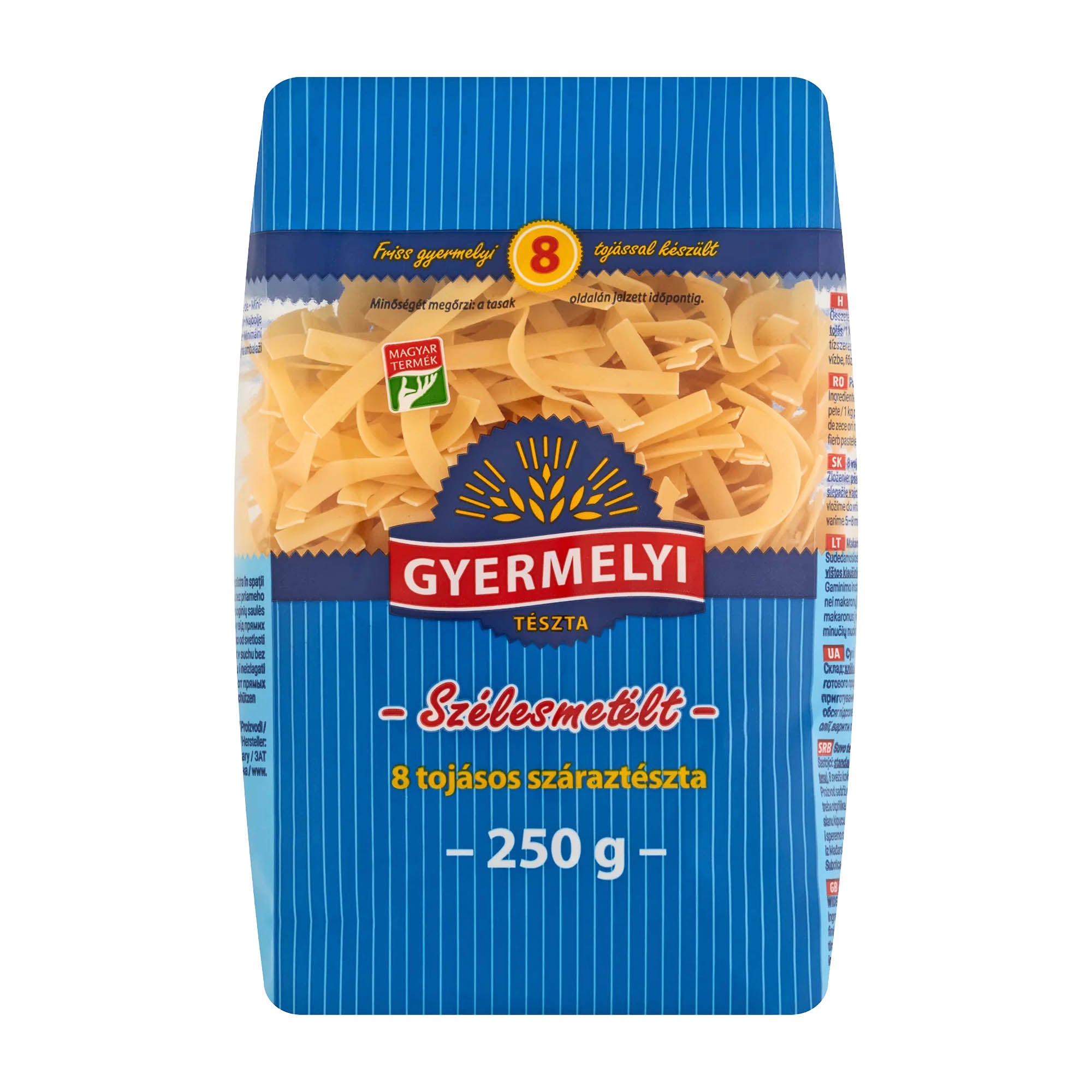 Gyermelyi Tagliatelles 8 œufs pâtes, 250 g