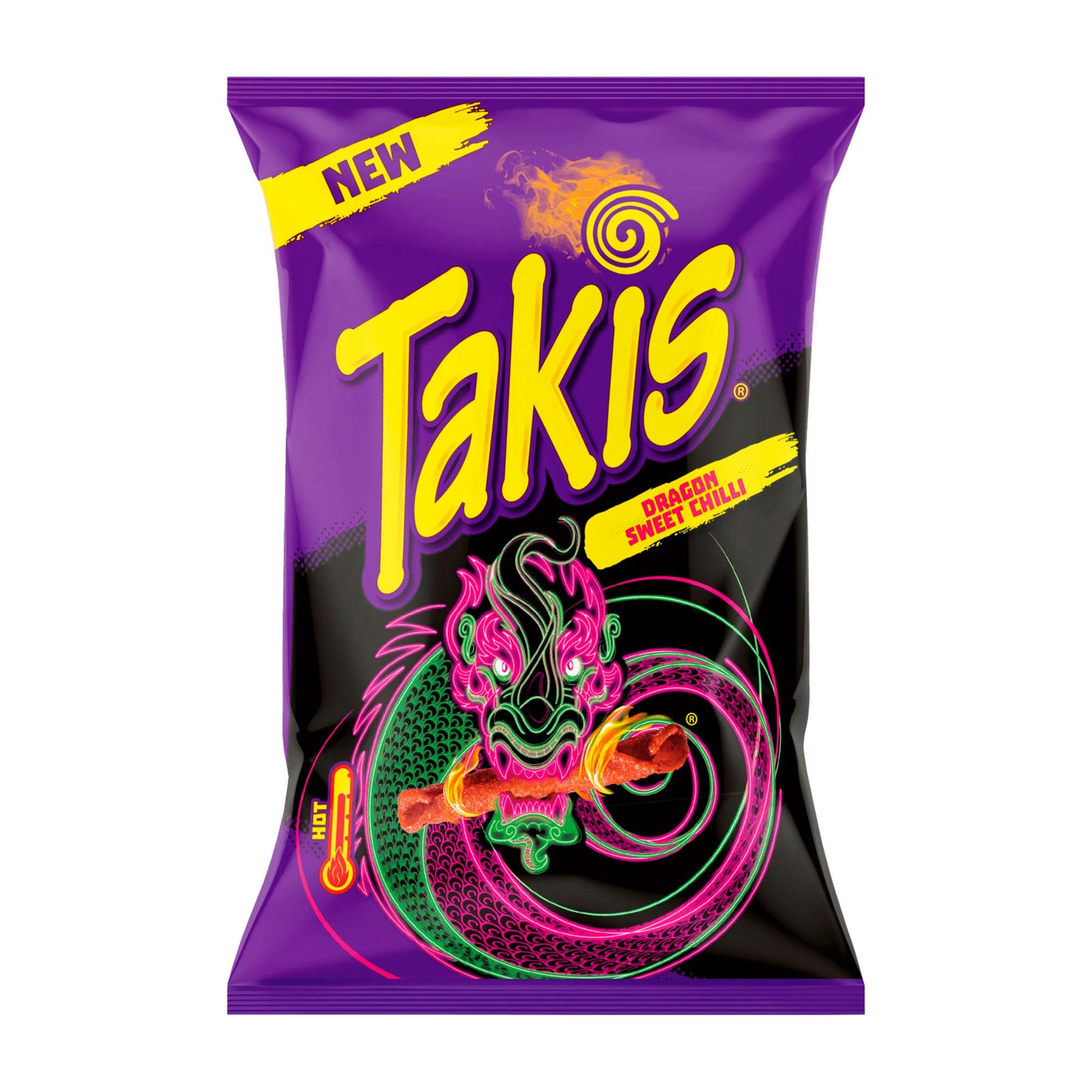 Takis Dragon Sweet Chili gerollte Mais-Chips, 100 g