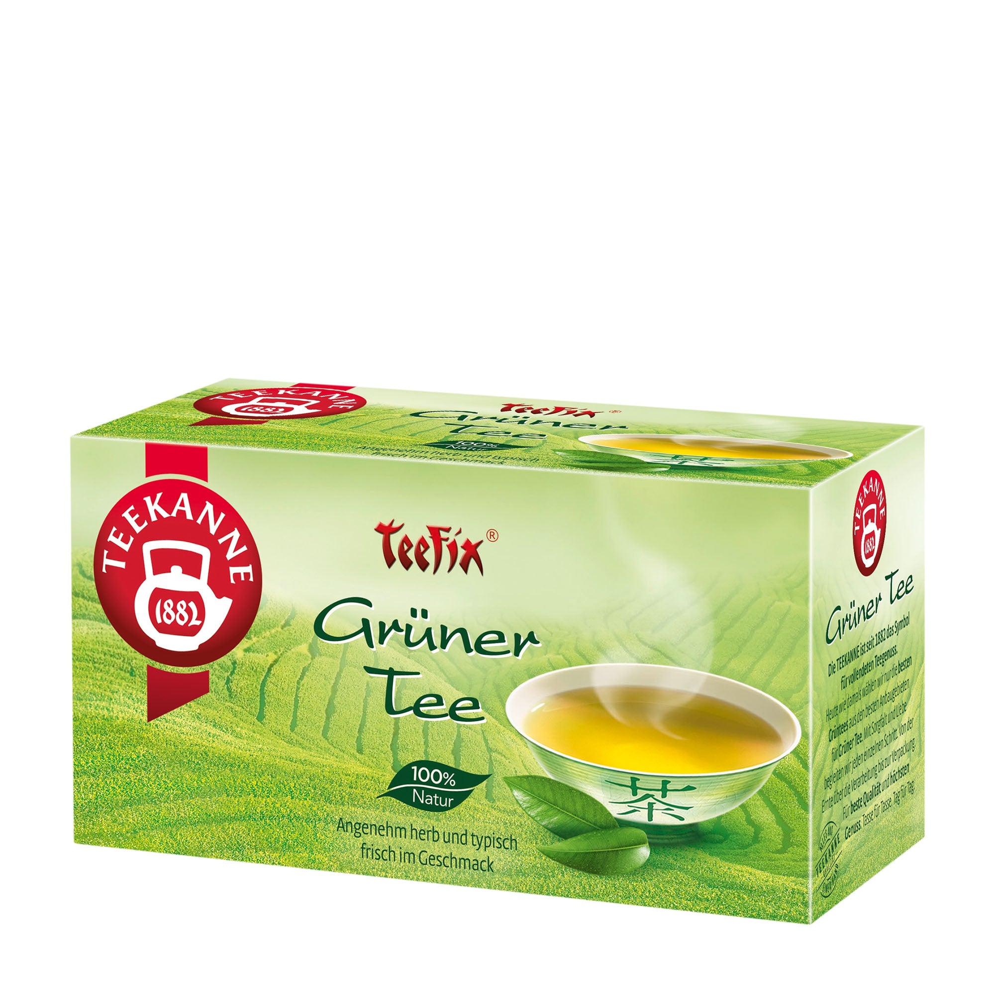 Teekanne TeeFix green tea, 20 Count