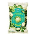 Packaging of Temole Cauliflower Puffs Sour Cream with cauliflower illustrations on a white background