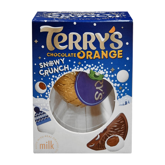 Terry's Chocolate Orange Snowy Crunch Milchschokoladeschachtel, 147 g