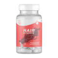 The Silky Way Hair vitamin supplement bottle with red label on a white background