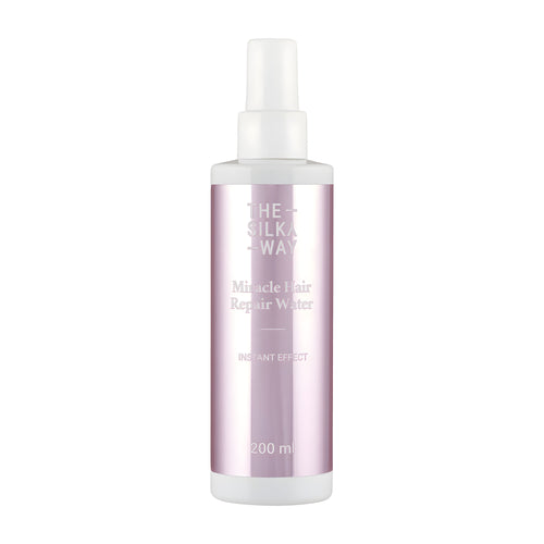 TheSilkyWay Miracle Hair Repair Water bottle on a white background