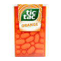 Tic Tac Orange candy package on a white background