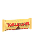 Toblerone chocolate bar packaging on a white background