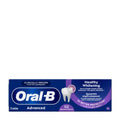 Oral-B Advanced Healthy Whitening toothpaste packaging on a white background