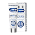 Oral-B Pro-3D White Clinical Intensive Whitening Bright Brilliance toothpaste tube and packaging on a white background