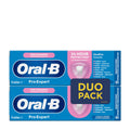 Oral-B Pro-Expert Sensitive Calm Sensation toothpaste duo pack on a white background