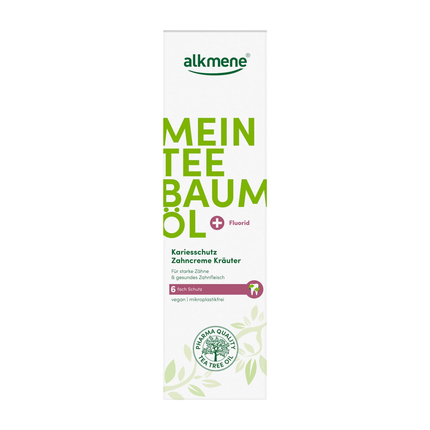 alkmene Tea Tree Oil Herbal Toothpaste, 100 mL