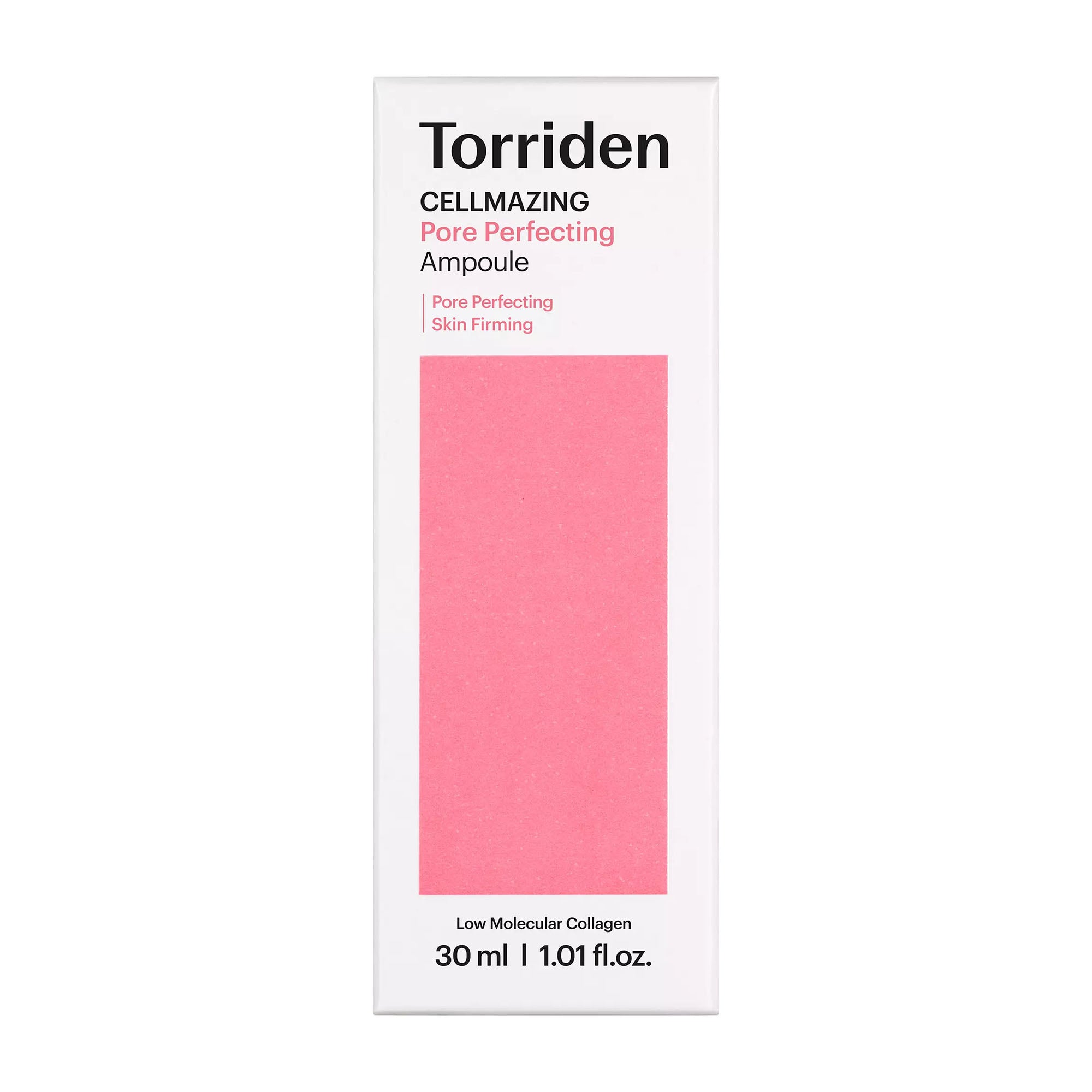 Torriden Cellmazing Pore Perfecting Ampoule packaging on a white background.