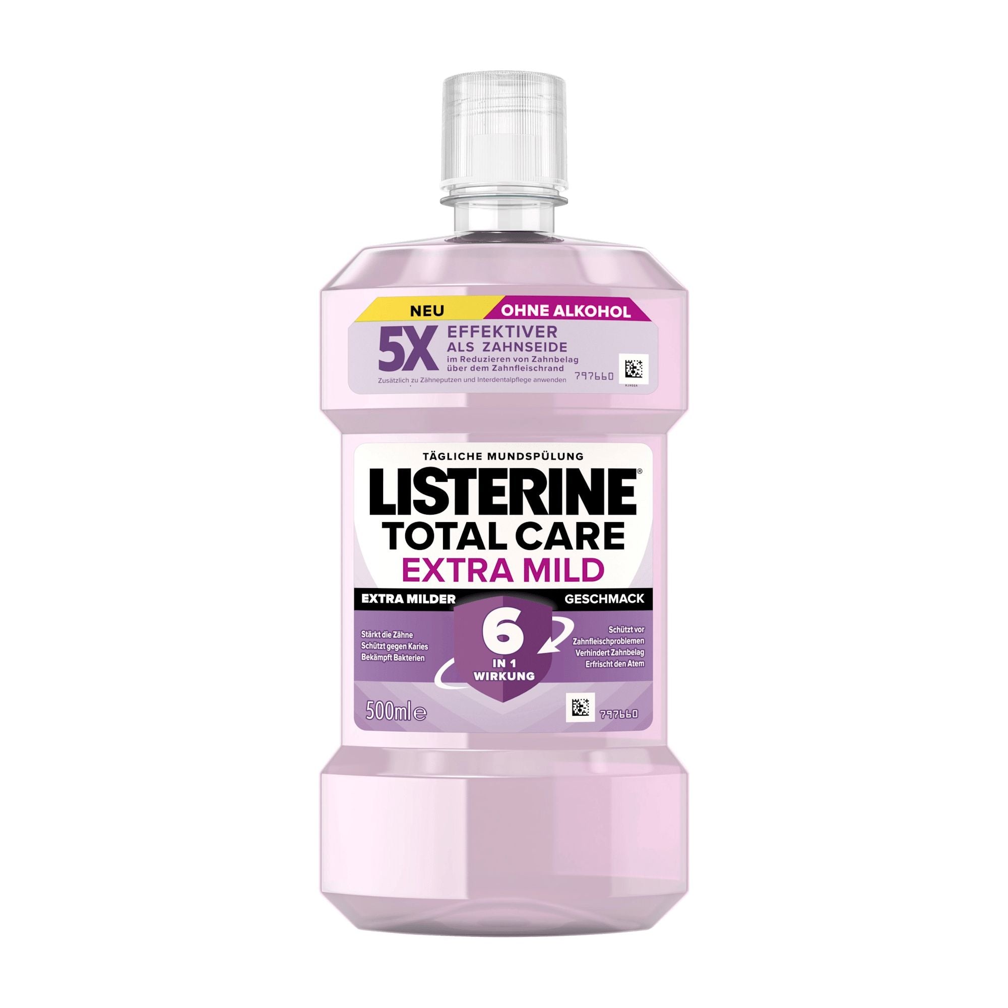LISTERINE Total Care Extra Mild Mundspülung, 500 ml