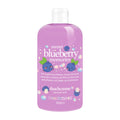 Bottle of Treaclemoon Sweet Blueberry Memories shower cream on a white background