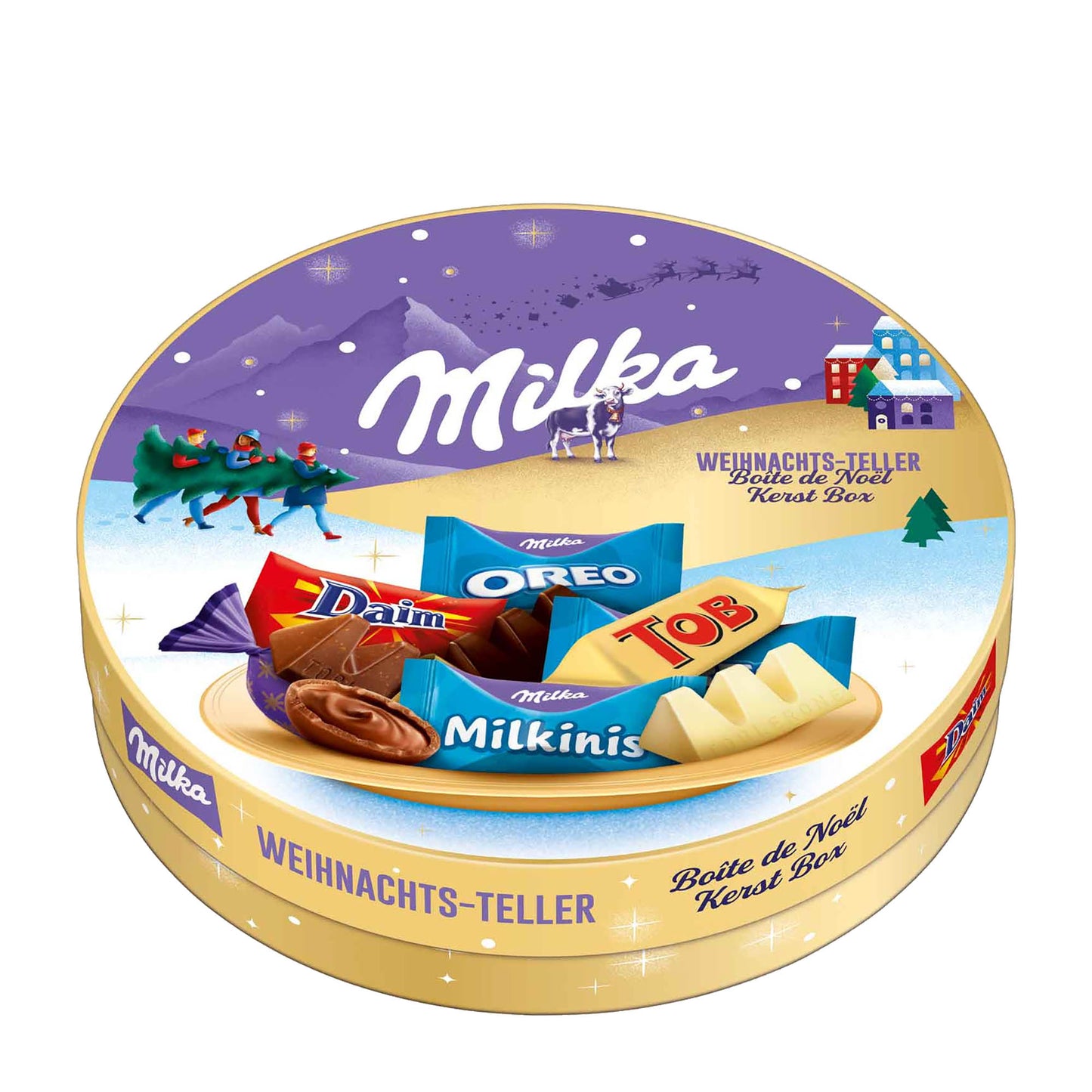 Milka Christmas treat plate friends, 198 g