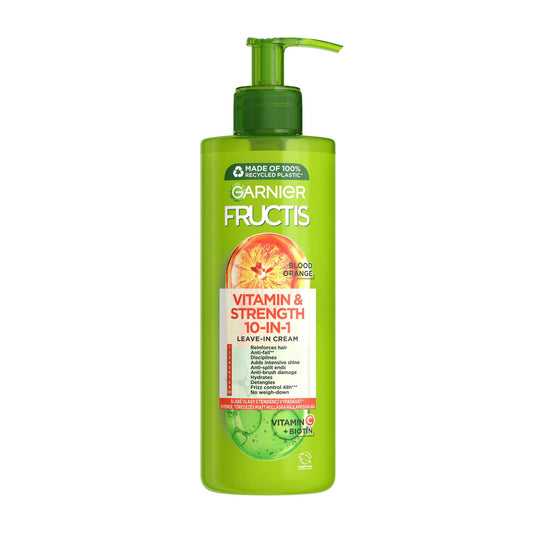 Garnier Fructis Vitamin & Strength 10in1 leave-in cream, 400 mL