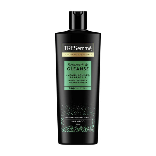 TRESemme Replenish & Cleanse shampoo, 400 mL