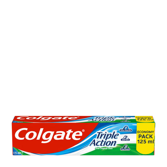 Colgate Triple Action toothpaste, 125 mL