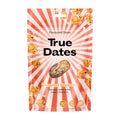 True Dates Caramel Popcorn packaging on a white background.