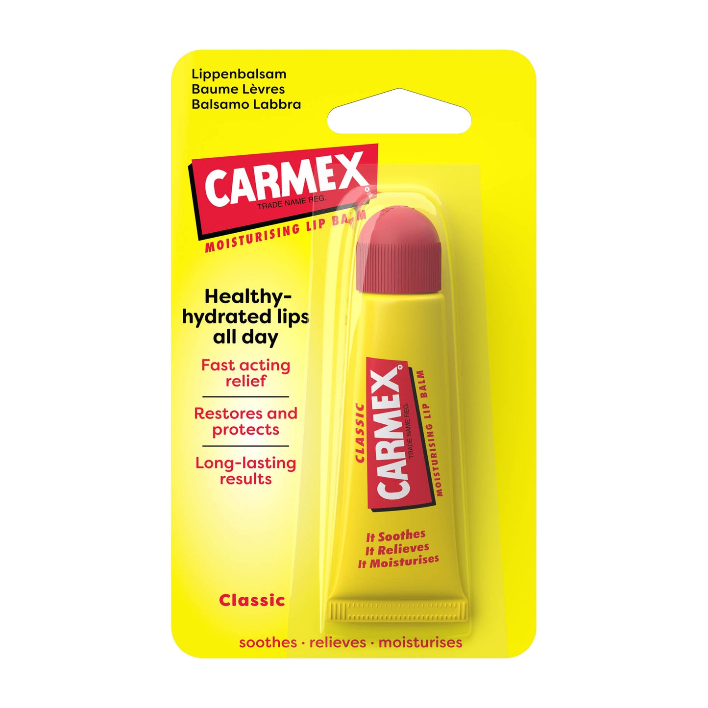 Carmex Classic lip balm tube, 10 g