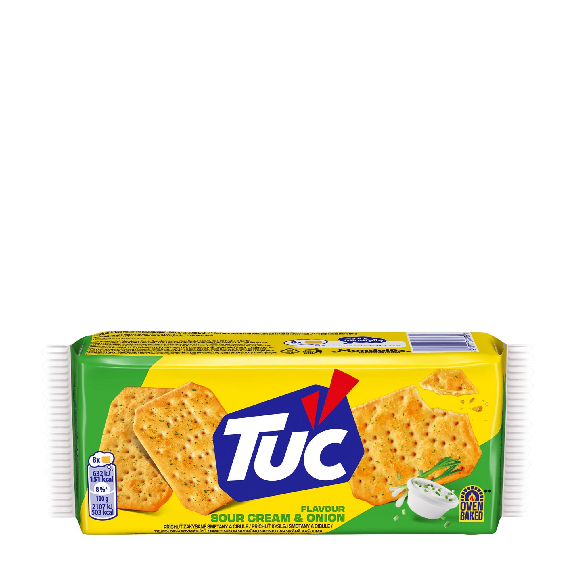 TUC Craquelins Crème sure et Oignon, 100 g