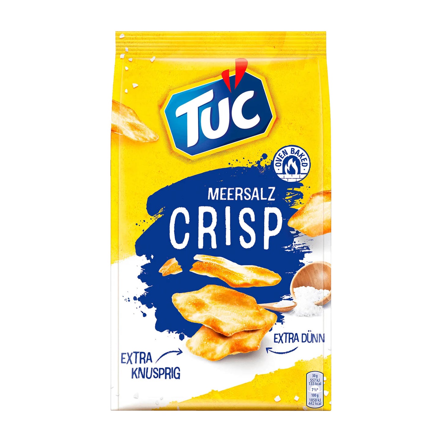 TUC Knuspriger Meersalz Kartoffel Snack, 100 g