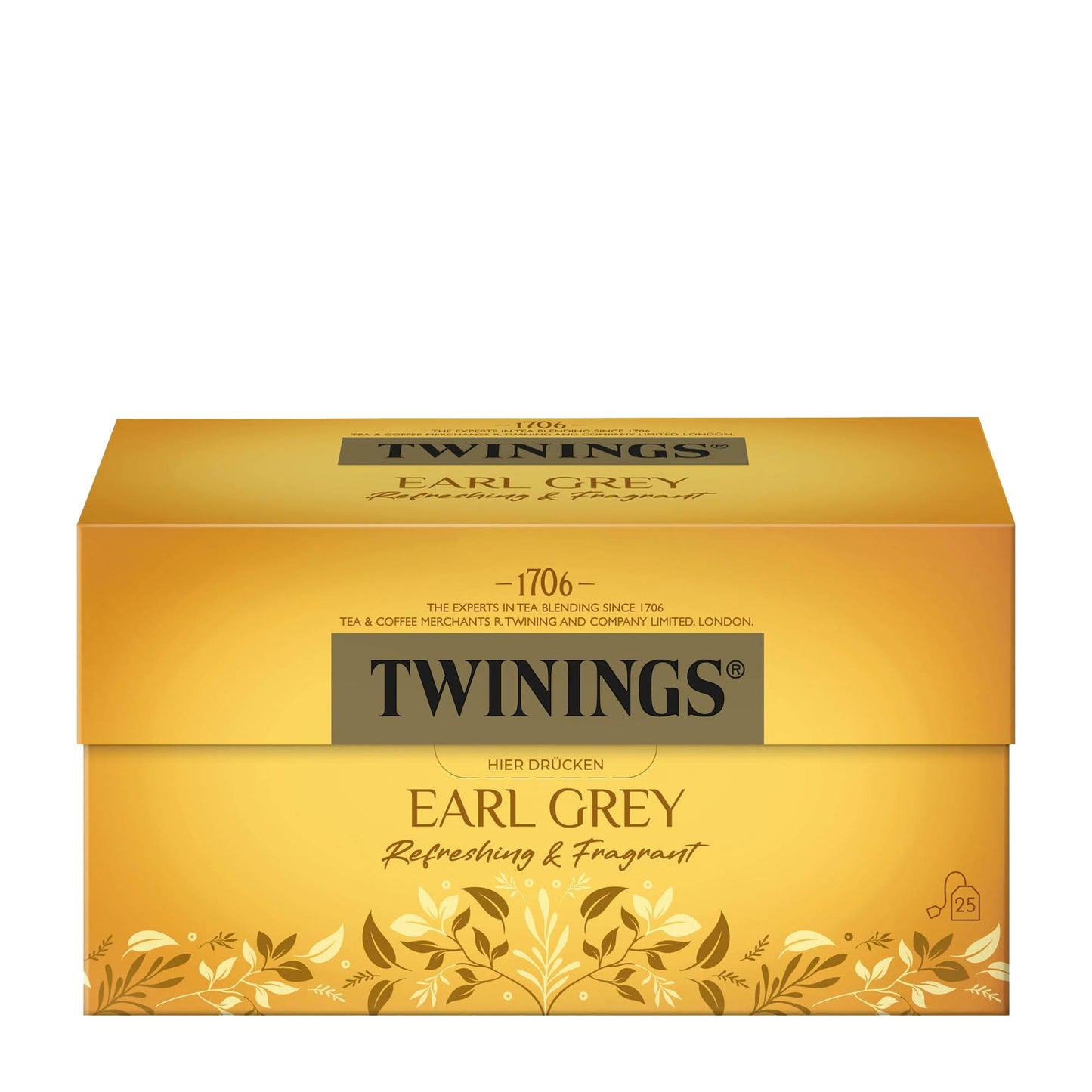 Twinings Earl Grey Schwarztee, 25 Stück