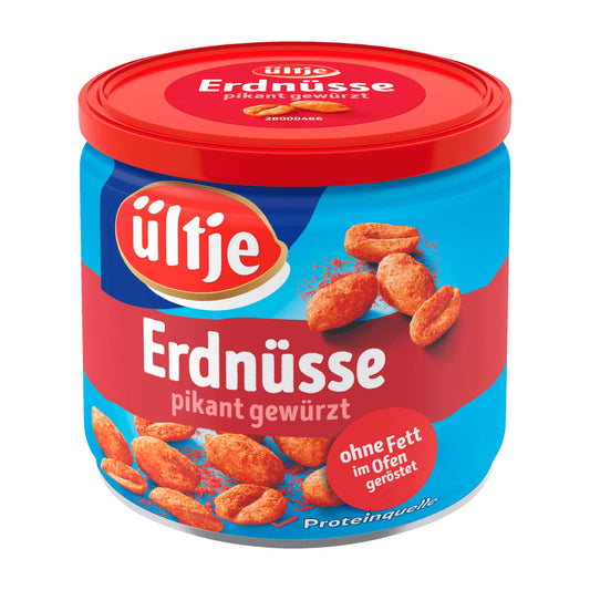 ueltje Spicy Oven-roasted peanuts, 180 g