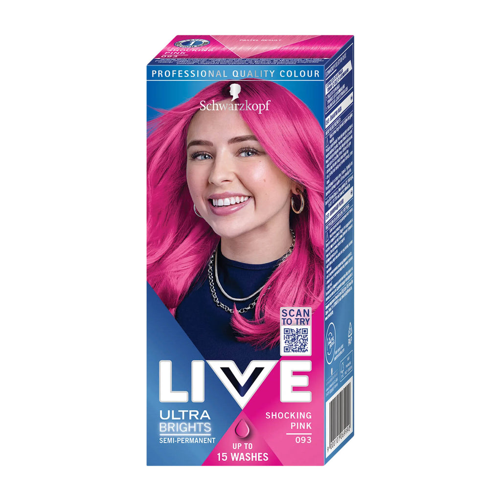 Schwarzkopf LIVE 093 Shocking Pink COLOUR MOMENT
