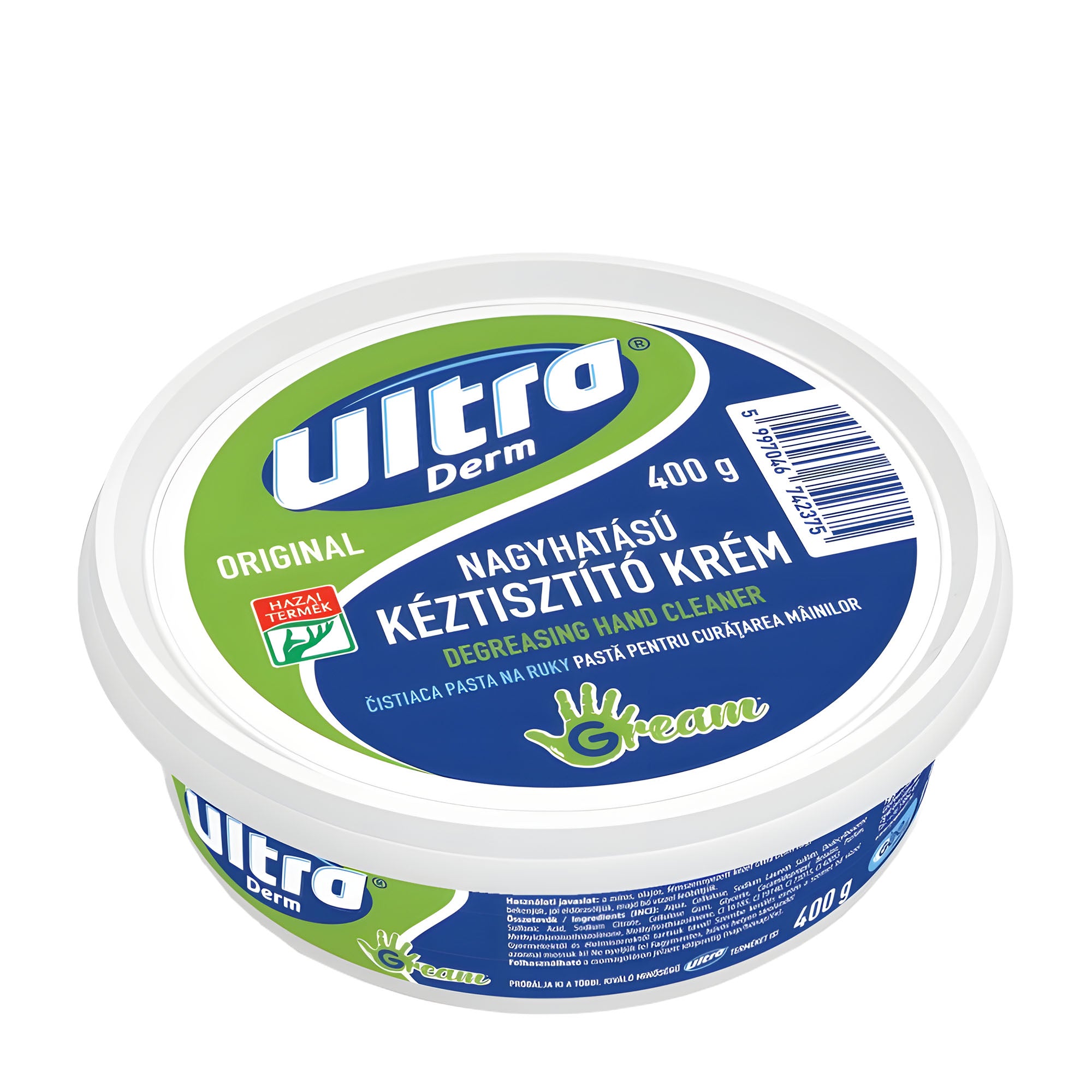 Ultra Derm Original degreasing hand cleaner, 400 g – Peppery Spot