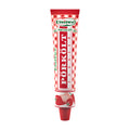 Red and white tube of Univer Stew Paste on a white background