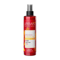 Bottle of Urban Care Hibiscus & Shea Butter leave-in conditioner on a white background