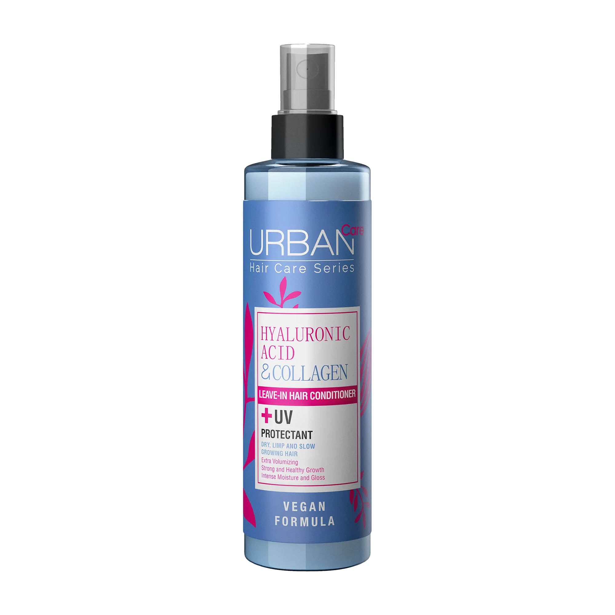 URBAN Care Après-shampoing sans rinçage ACIDE HYALURONIQUE et COLLAGÈNE, 200 ml