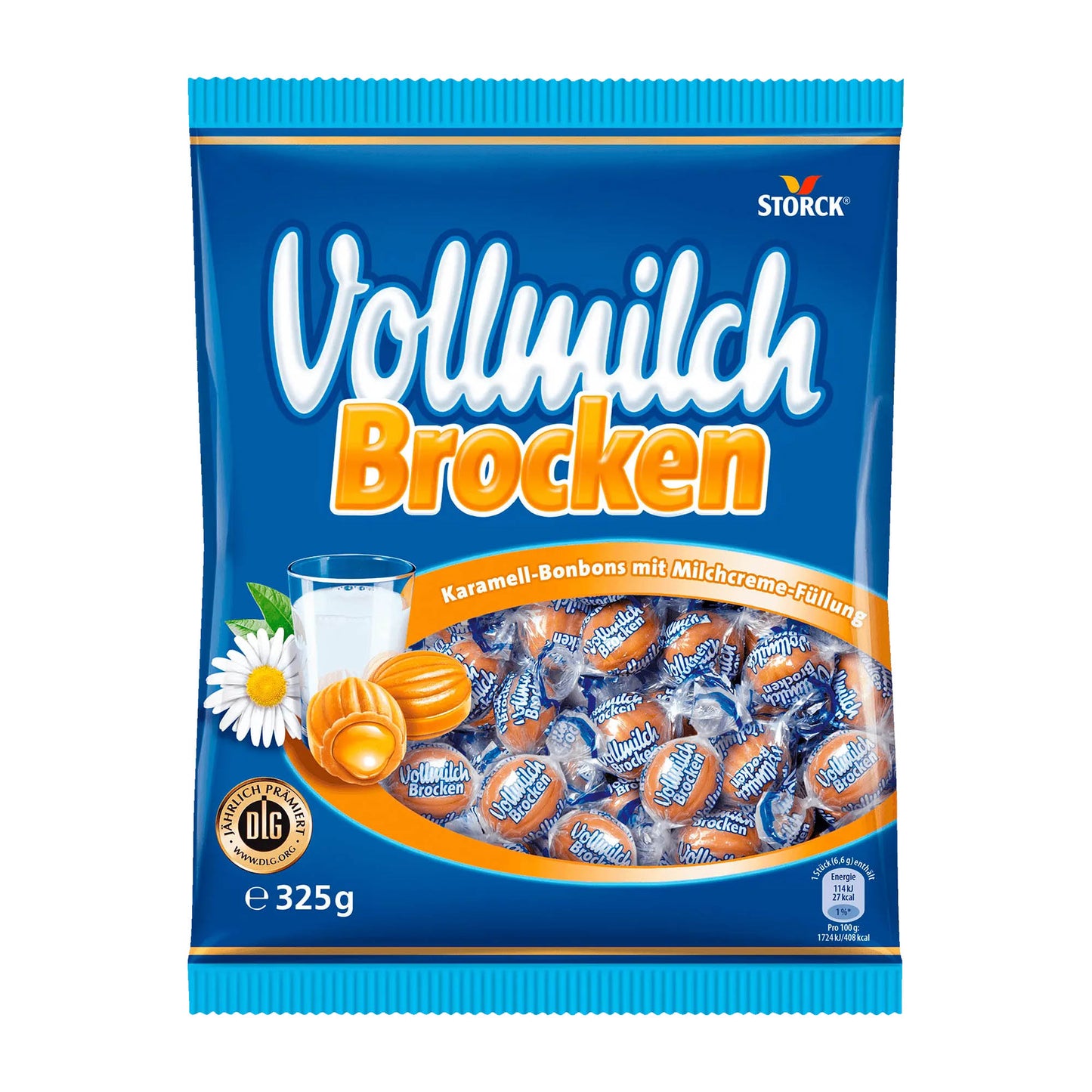 Vollmilch Brocken Karamell Bonbon 325 g