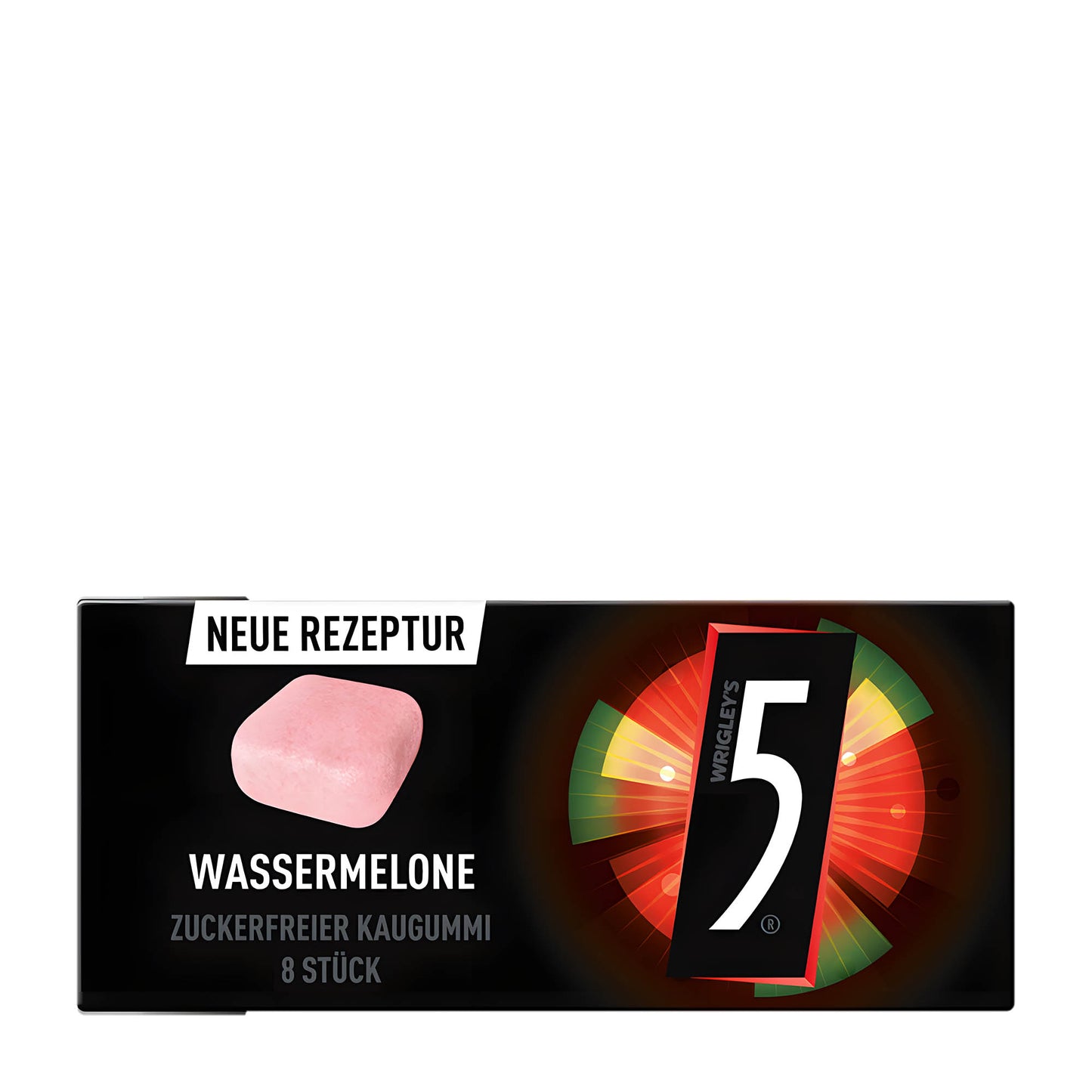 5GUM Watermelon Chewing Gum, 8 Count