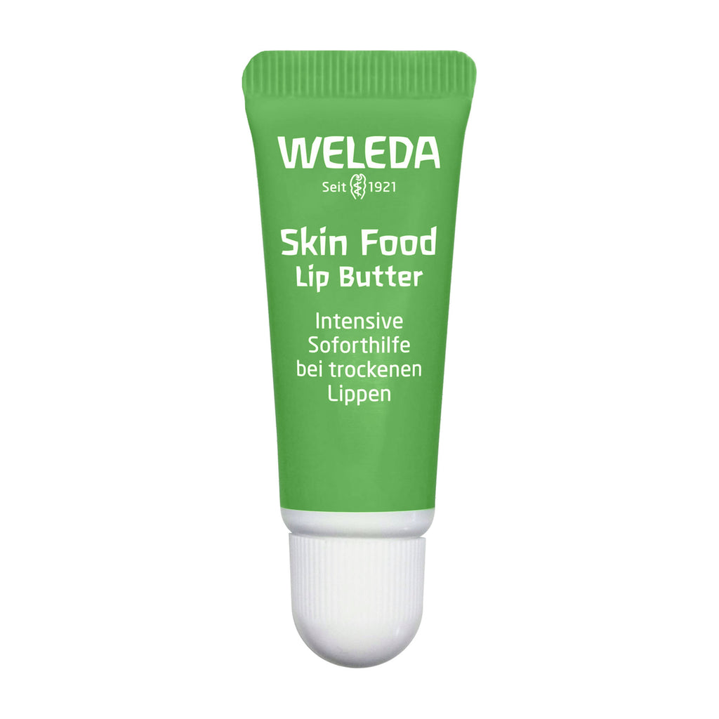 Weleda Skin Food Lip Butter für trockene und spröde Lippen, 8 ml