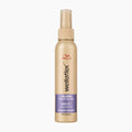 Wella Wellaflex Volume 2 Days Volume Blow Dry Spray on a light gray background.