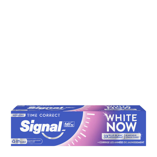 Signal White Now time correct toothpaste, 75 mL