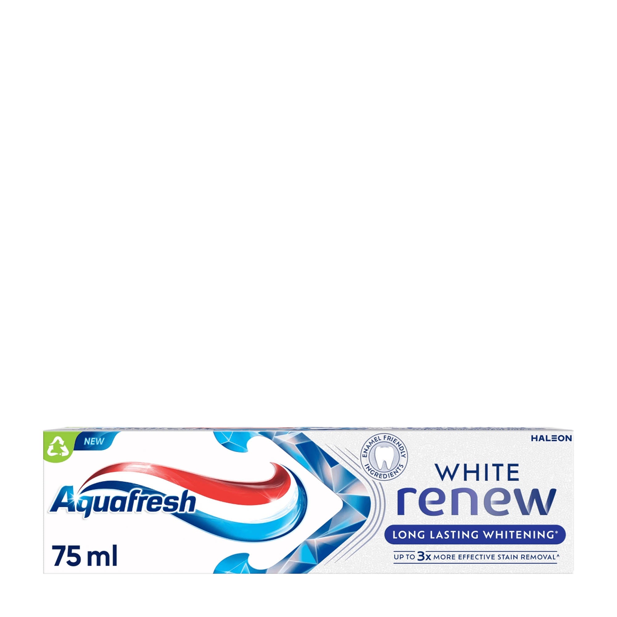Aquafresh Dentifrice blanchissant White Renew longue durée, 75 ml