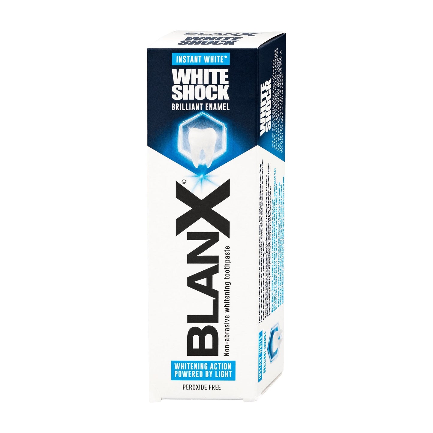 Blanx White Shock whitening toothpaste, 75 mL